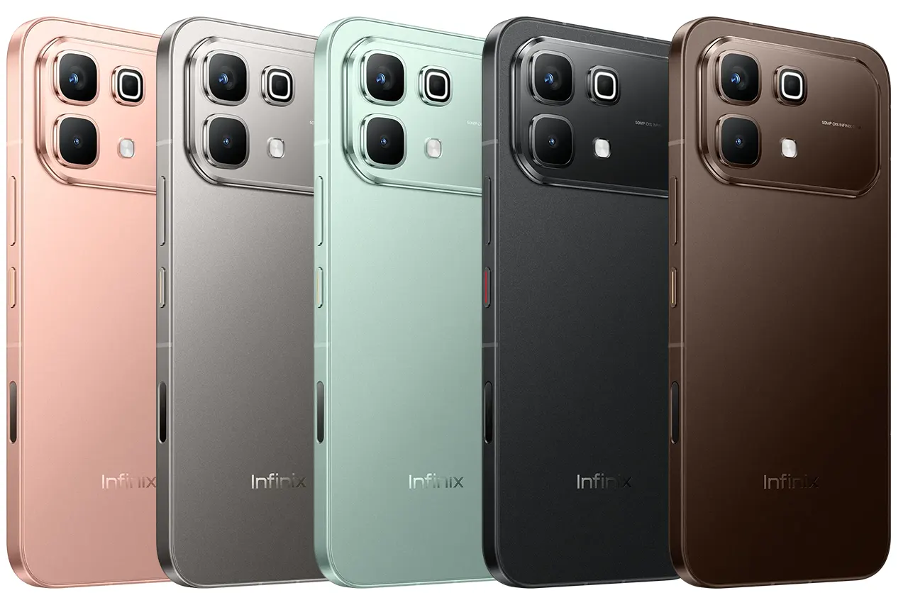 Infinix Note 60 5G X6879 Colors