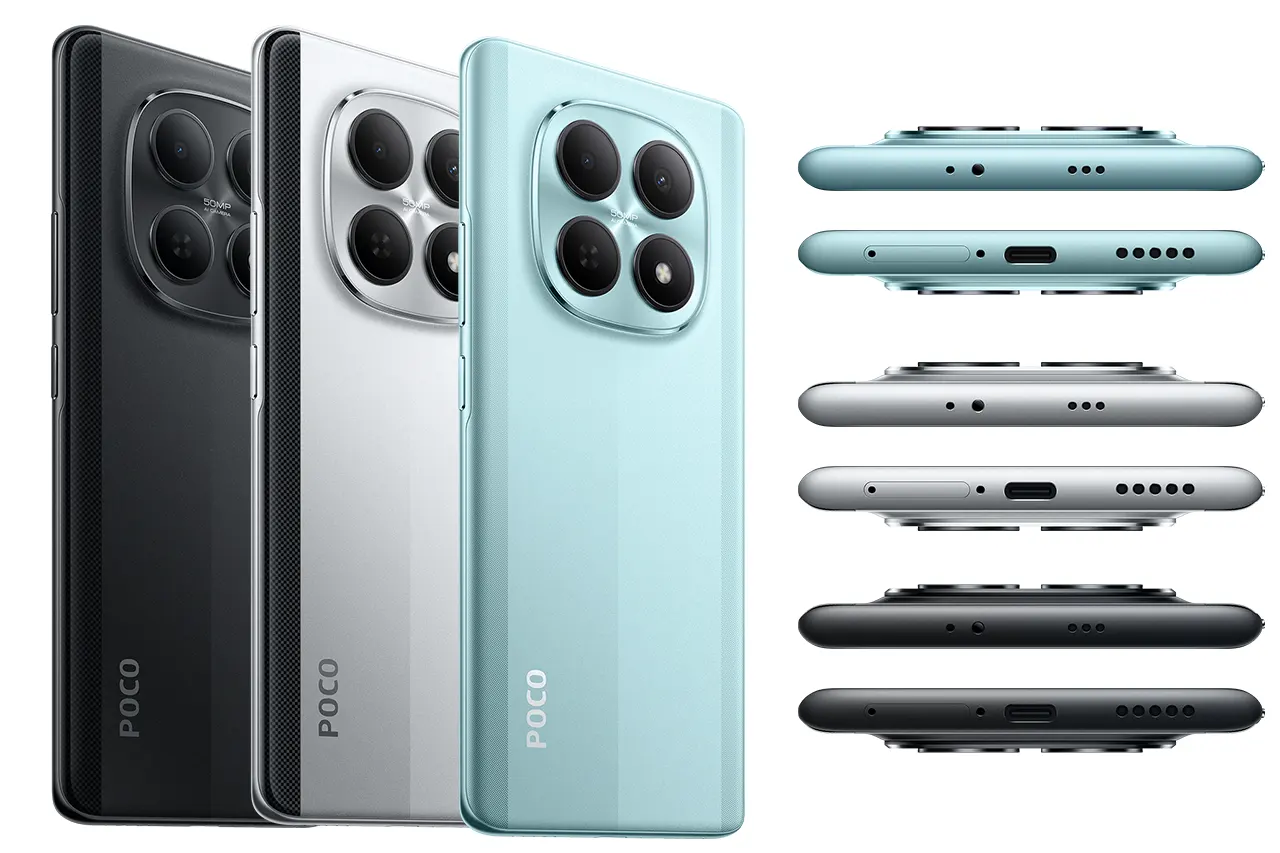 Poco M8 5G 25118PC98G Colors