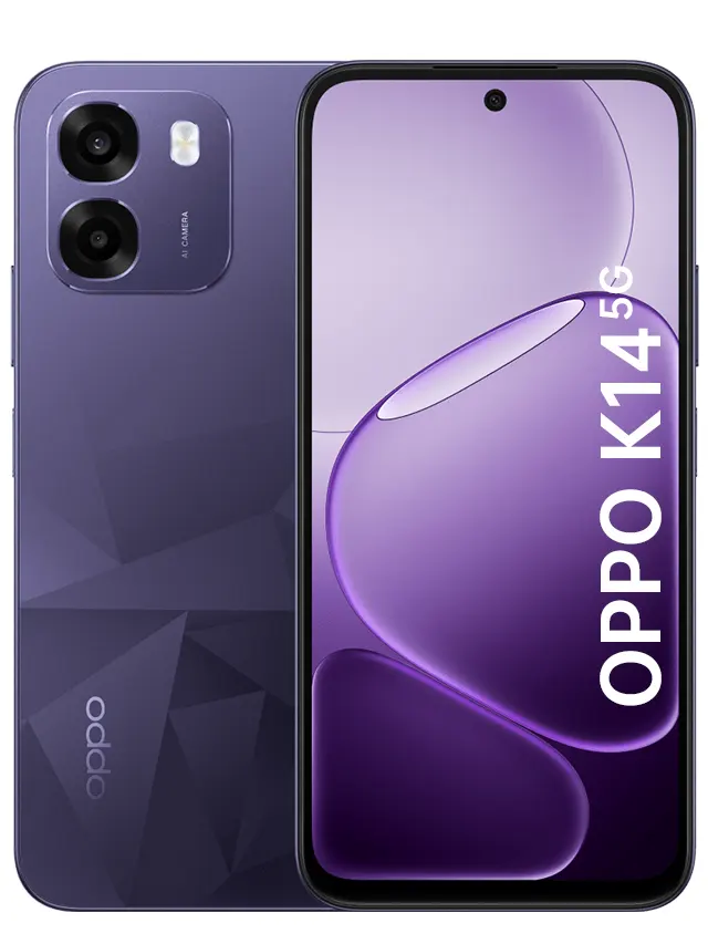 OPPO K14 5G CPH2869 Prism Violet Color