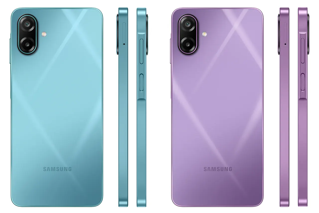 Samsung Galaxy M17e 5G SM-M076B Colors and Frames