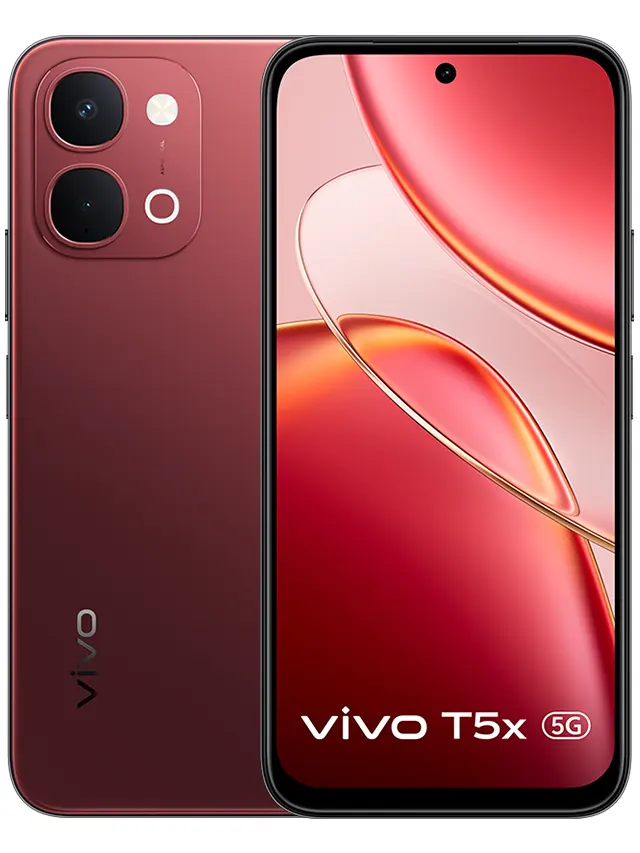 Vivo T5x 5G Vivo T5x 5G V2545 Red Color