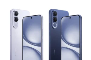 vivo V70 FE 5G Blue Silver Colors