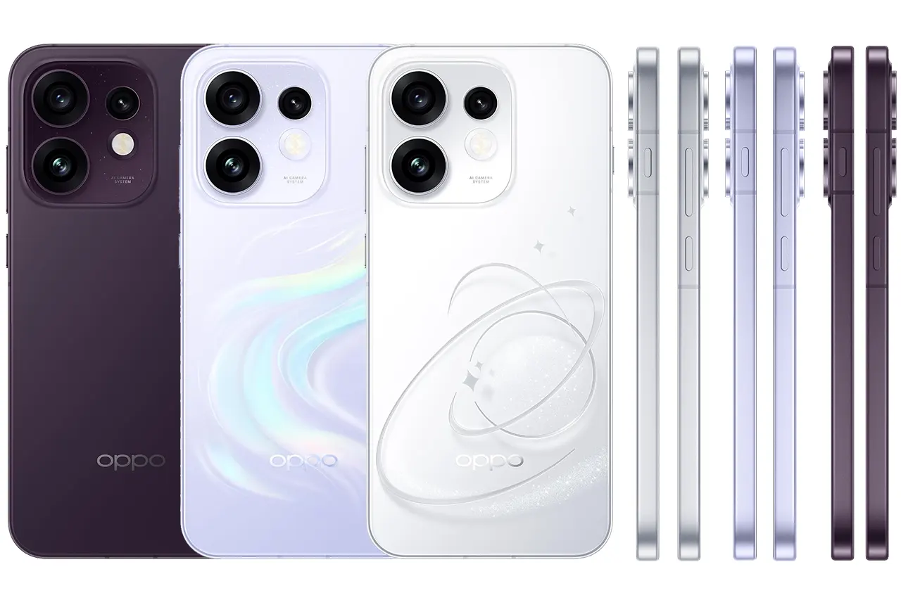 Oppo Reno 16 OPPO Reno 16 Colors & Frames