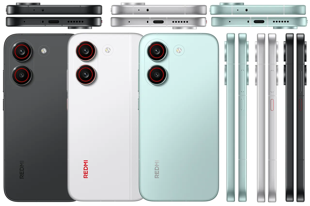 Redmi Turbo 5 Colors & Design
