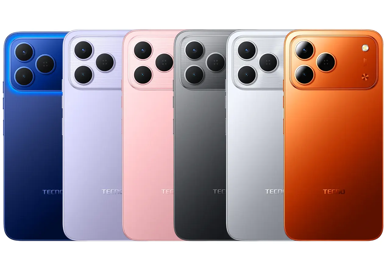 Tecno spark 50 KN4 colors