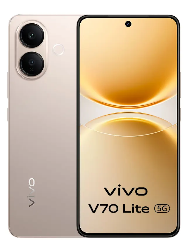 Vivo V70 Lite 5G Vivo V70 Lite 5G V2615 Gold