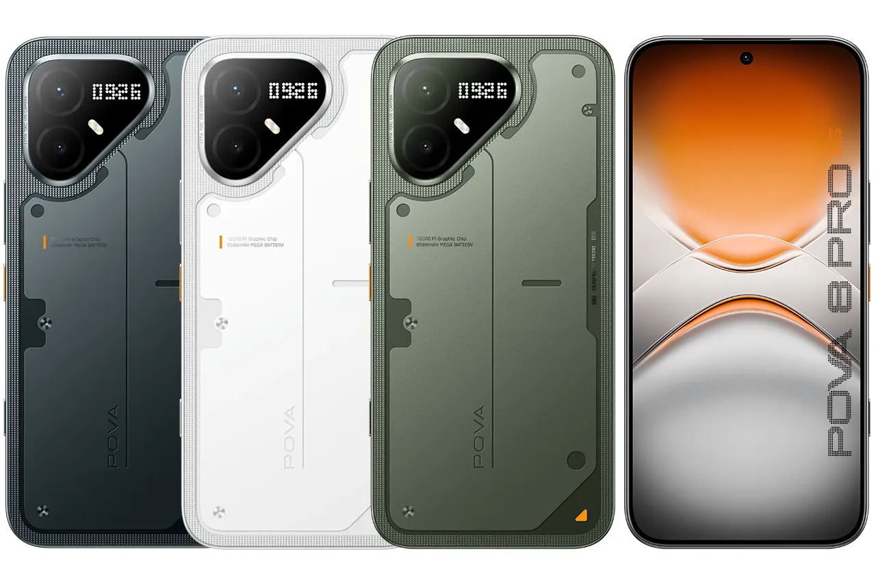 Tecno Pova 8 Pro 5G Tecno Pova 8 Pro 5G Colors
