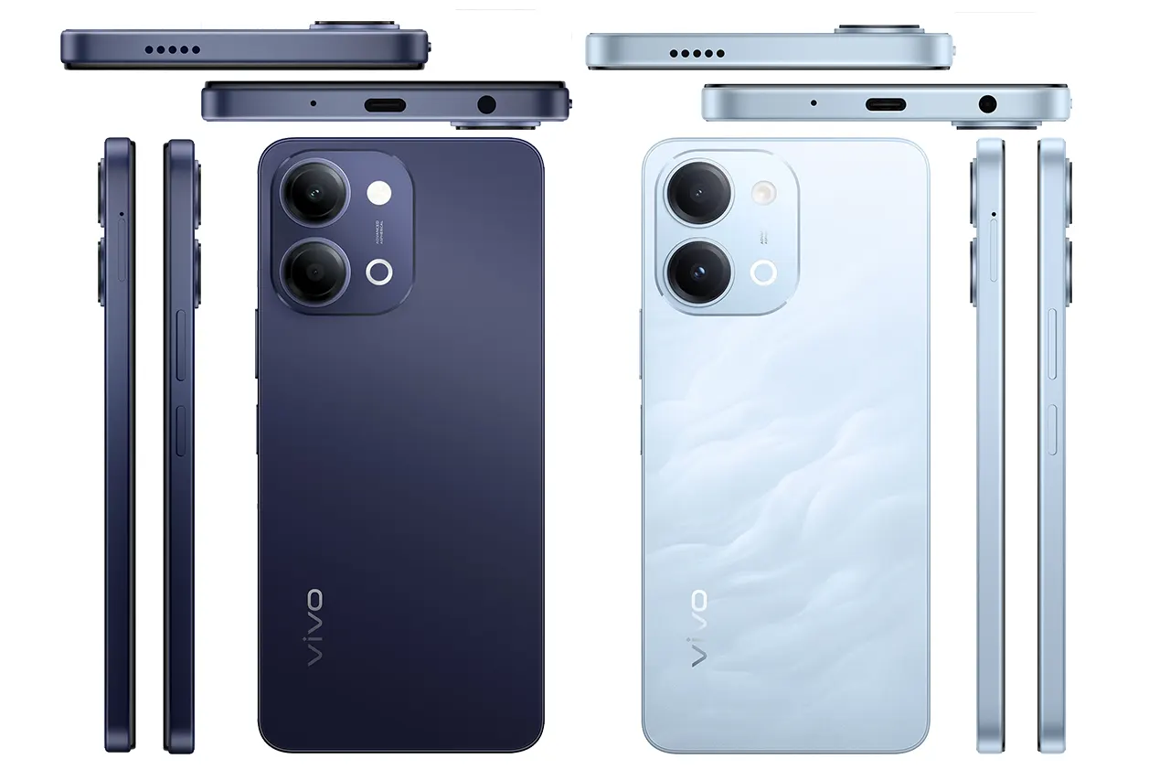 Vivo T5 Lite 5G Vivo T5 Lite 5G V2557 Back and Side View