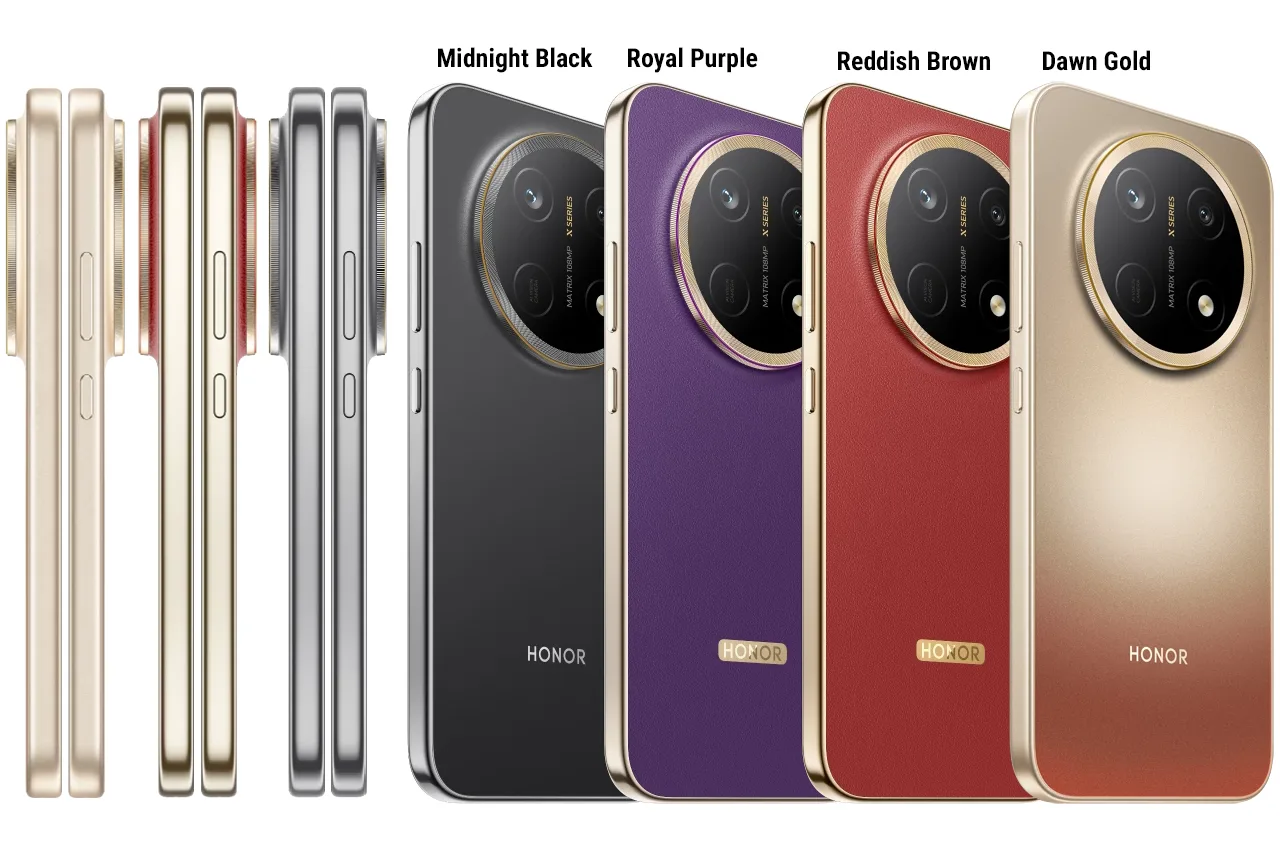 Honor X9e Pro 5G BSN-NX1 Colors & Design