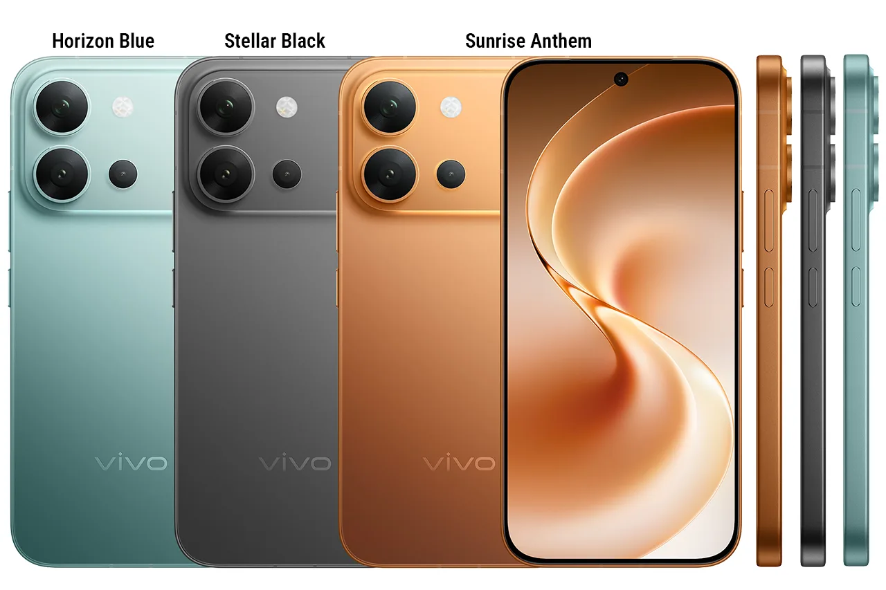 Vivo V80 Colors Names & Frames